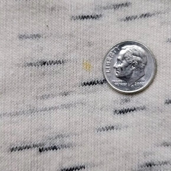 Anthropologie Cartonnier Blazer Size XS Knit Chiffon Ruffle Pockets Speckled - Picture 8 of 13